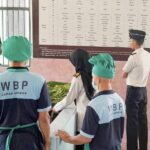 Plt. Kalapas Ampana saat meninjau langsung Dapur Sivia Patuju Lapas Ampana. Foto: Istimewa